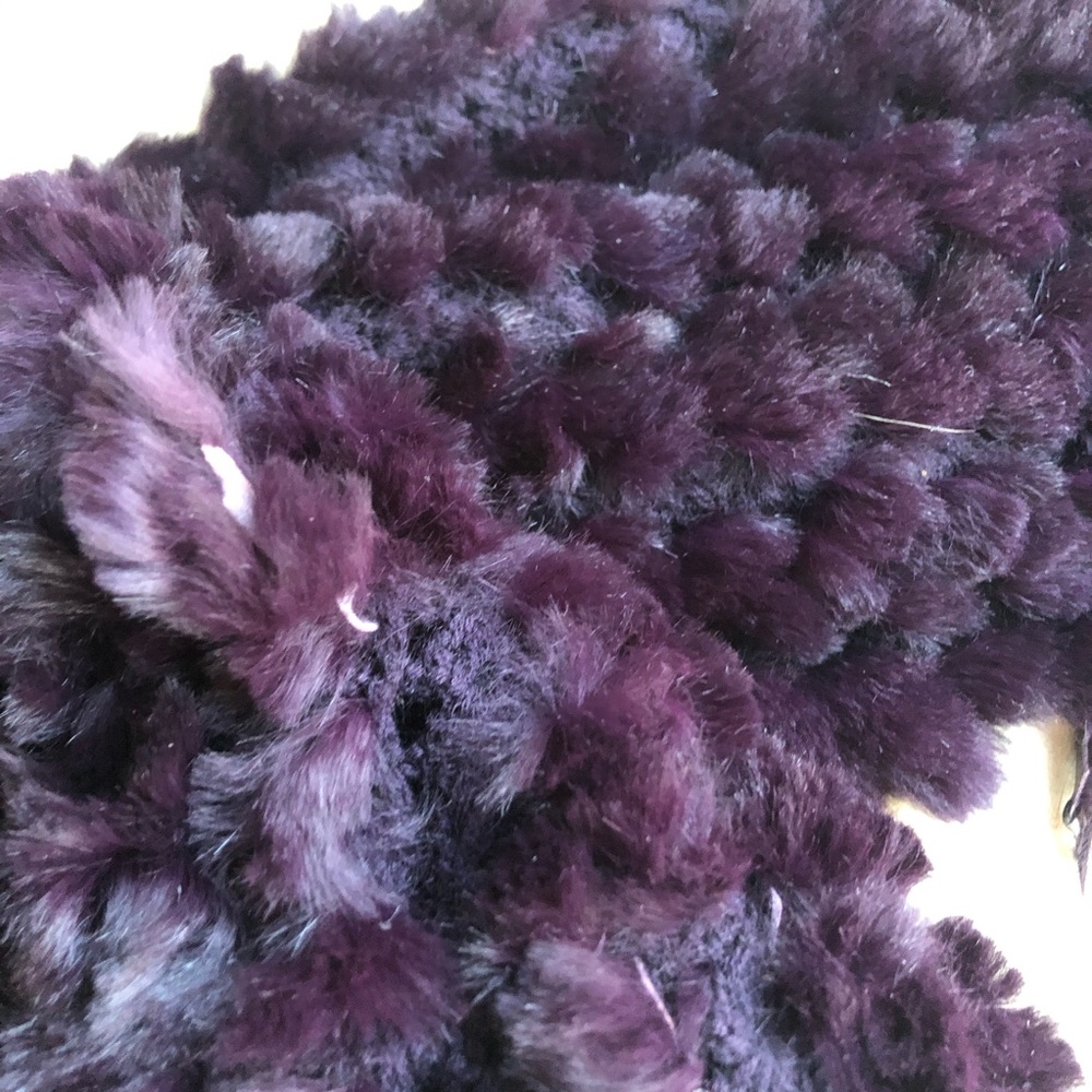 💥CLEARANCE-MAKE OFFER💥 Rex Rabbit Fur Scarf - Picture 11 of 12